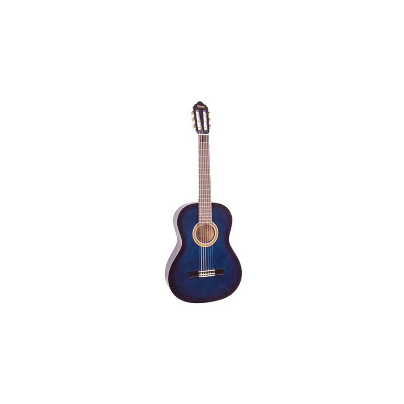 VALENCIA KLASİK GİTAR SAP ÇELİKLİ 1/2 MAVİ SUNBURST