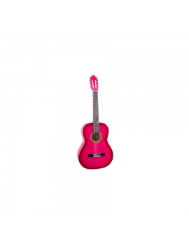 VALENCIA KLASİK GİTAR SAP ÇELİKLİ 1/2 PEMBE SUNBURST